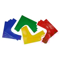 tanga sports® Bodenmarkierung Ecke, 5er-Set
