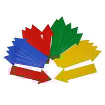 tanga sports® Bodenmarkierung Pfeil, 5er-Set