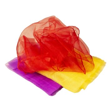 tanga sports® Chiffon-Jongliertücher, 3er-Set